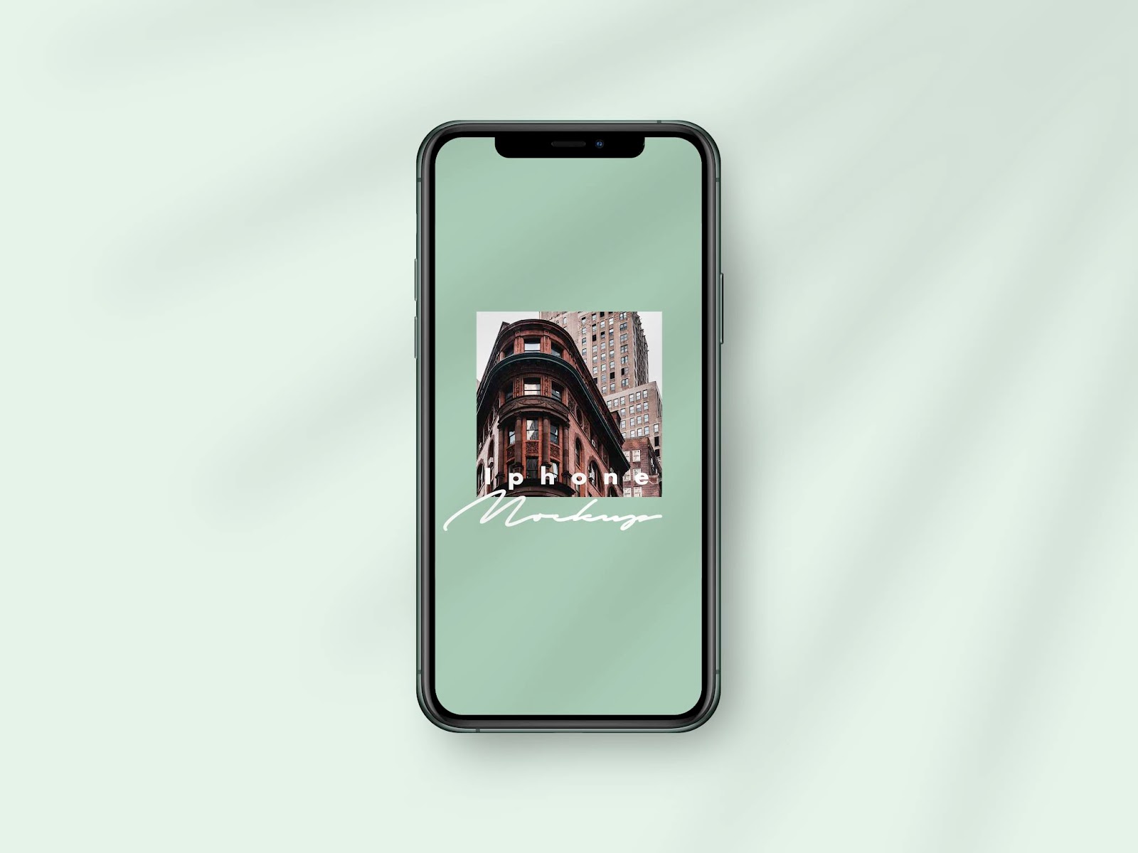 JPG Each file is super easy to use and download. Free Download Iphone 11 Pro Mockup Template With Palm Leaf Shadows Psd File