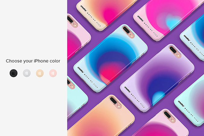 Download free apple iphone 7 back case mockup. 25 Best Iphone 8 Mockups And Templates For Free Download Psd Sketch By Trista Liu Ux Planet