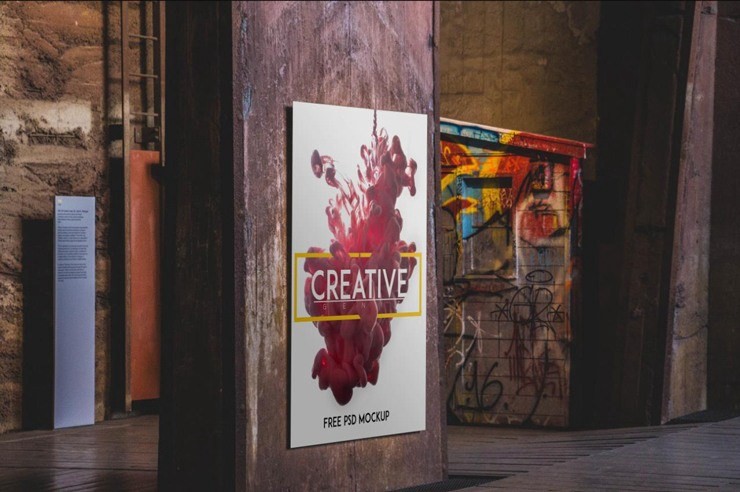 Poster mockup is a professional website of high quality poster mockups offered for free to the creative designers around the world. Free Psd Urban Poster Mockup This High Resolution Free Psd Urban By Alex Ionescu Pixelsmarket Medium