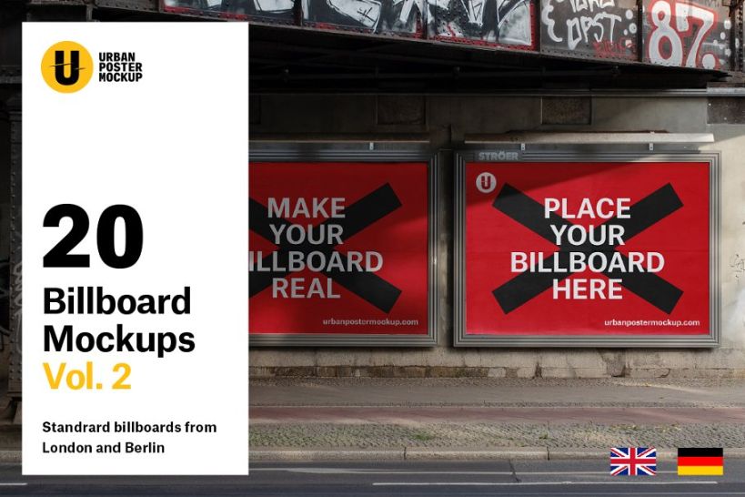 39+ Download Urban Billboard Mockup Free&nbsp;Psd