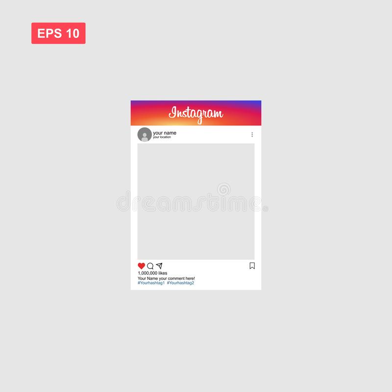 16+ Download Instagram Vector Mockup&nbsp;Psd