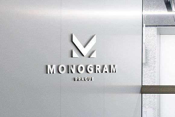 20+ Download Mockup Logo Wall&nbsp;Psd