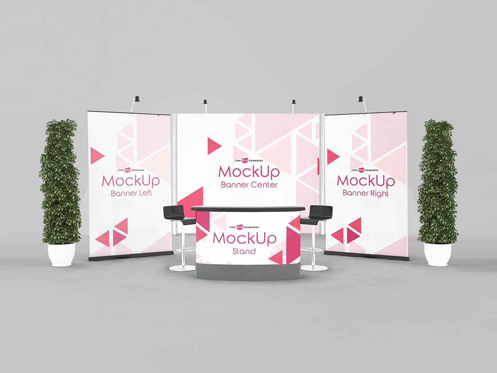 26+ Download Exhibition Mockup Free Psd