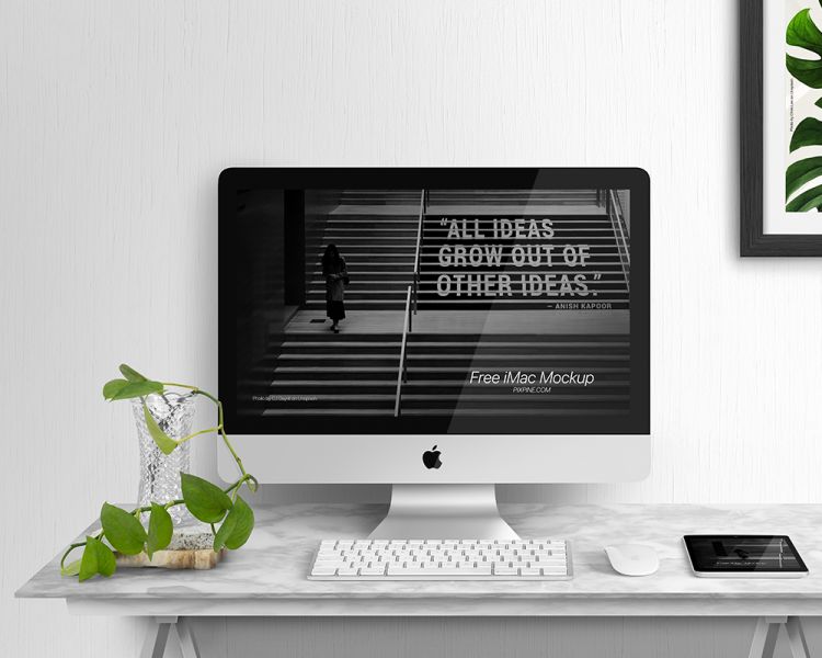 43+ Download Free Imac Psd&nbsp;Mockup