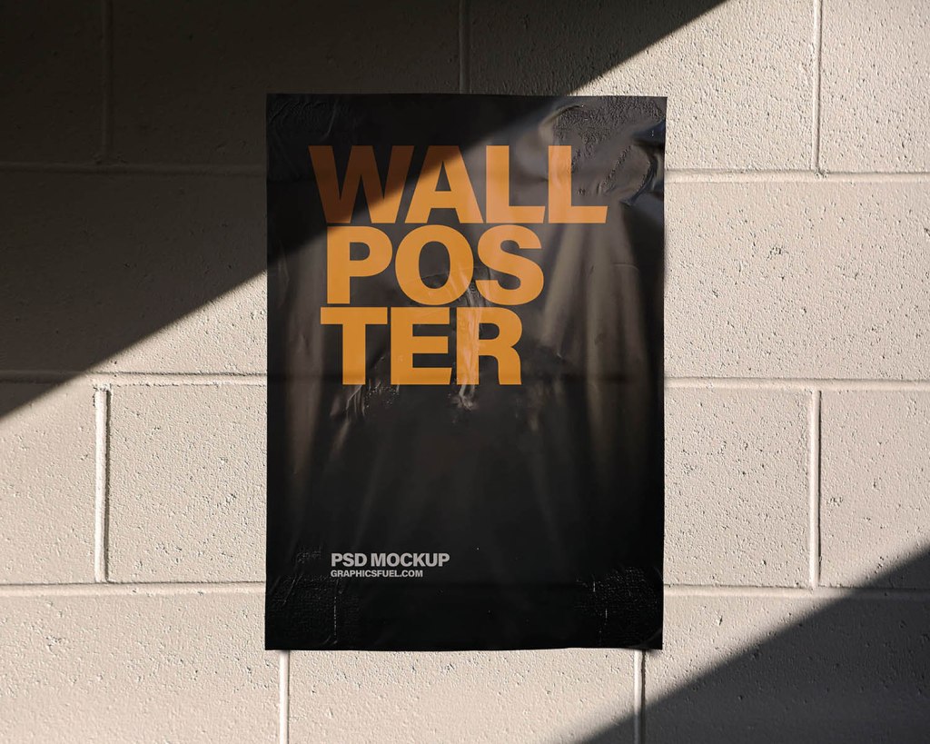 46+ Download Wall Poster Mockup Free&nbsp;Psd