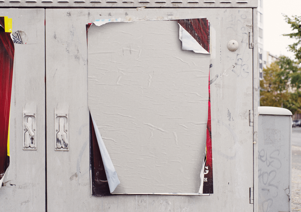 10+ Download Street Poster Mockup Psd